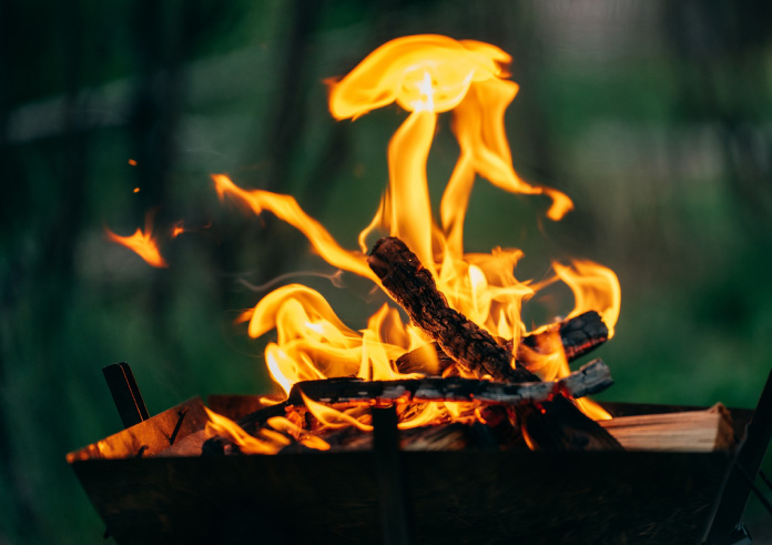焚火